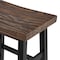 Alaterre Furniture Pomona - Wood 26" Counter Stool with Metal Legs AMBA2120M - alternate 7